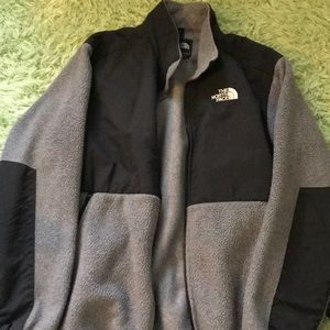 XL boys north face zip up fleece.